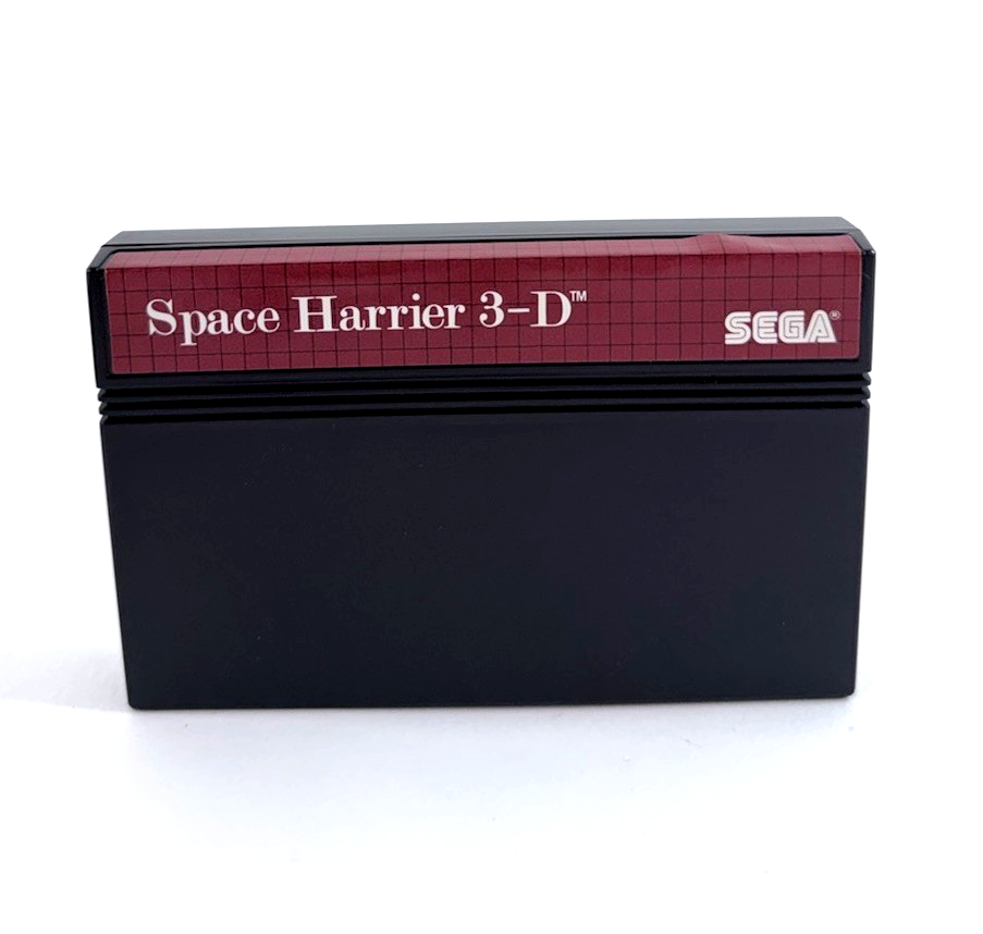 Space Harrier 3-D (Sega Master System, 1988) Game and Case - Tested and Working