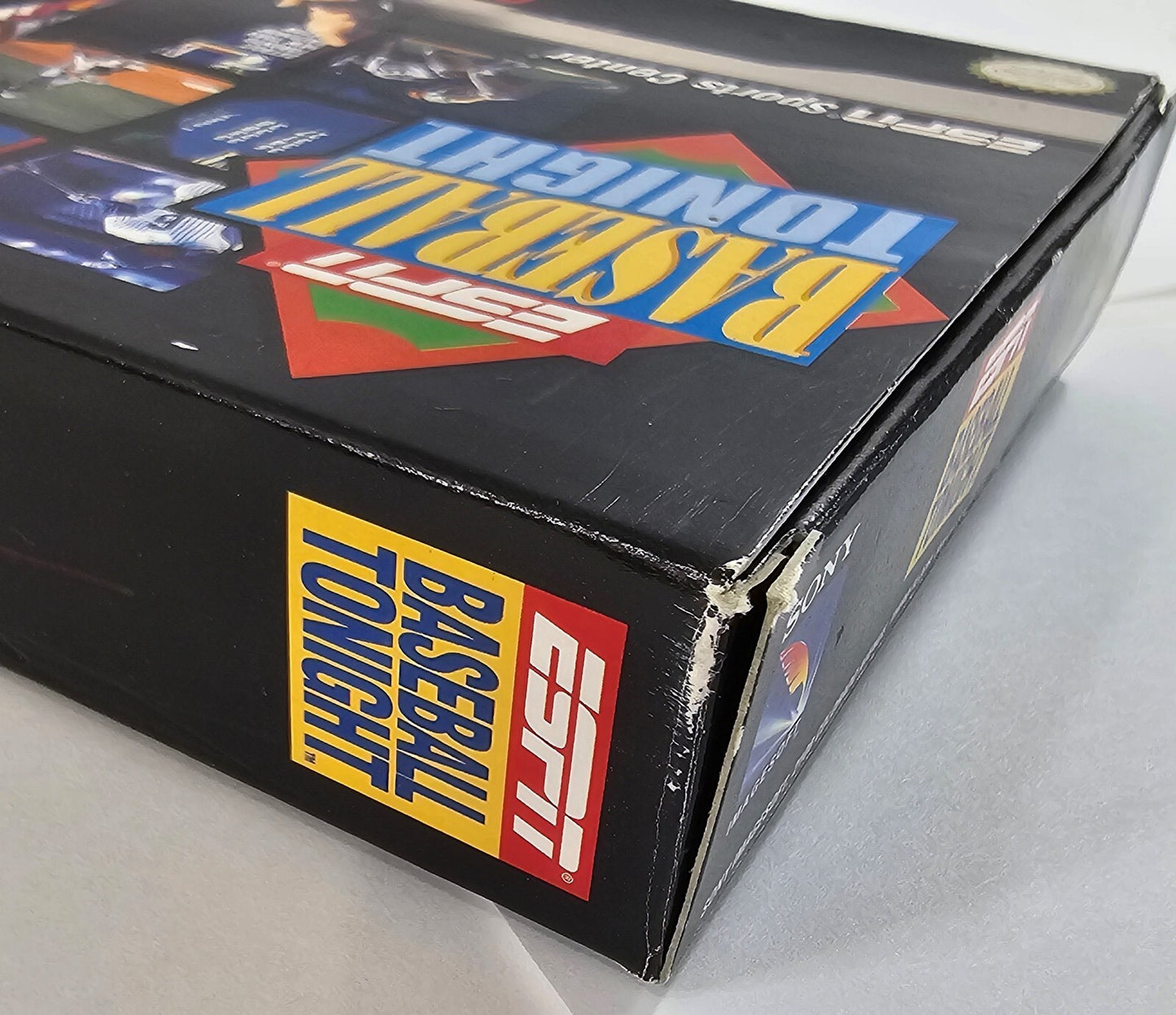 ESPN Baseball Tonight (Super Nintendo, 1994) Game Box Manual Poster - Tested