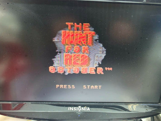 The Hunt for Red October (Super Nintendo, 1993) Game Cartridge - Tested