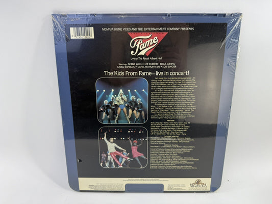 The Kids from FAME Live at Royal Albert Hall (CED Videodisc, 1983) New, Sealed