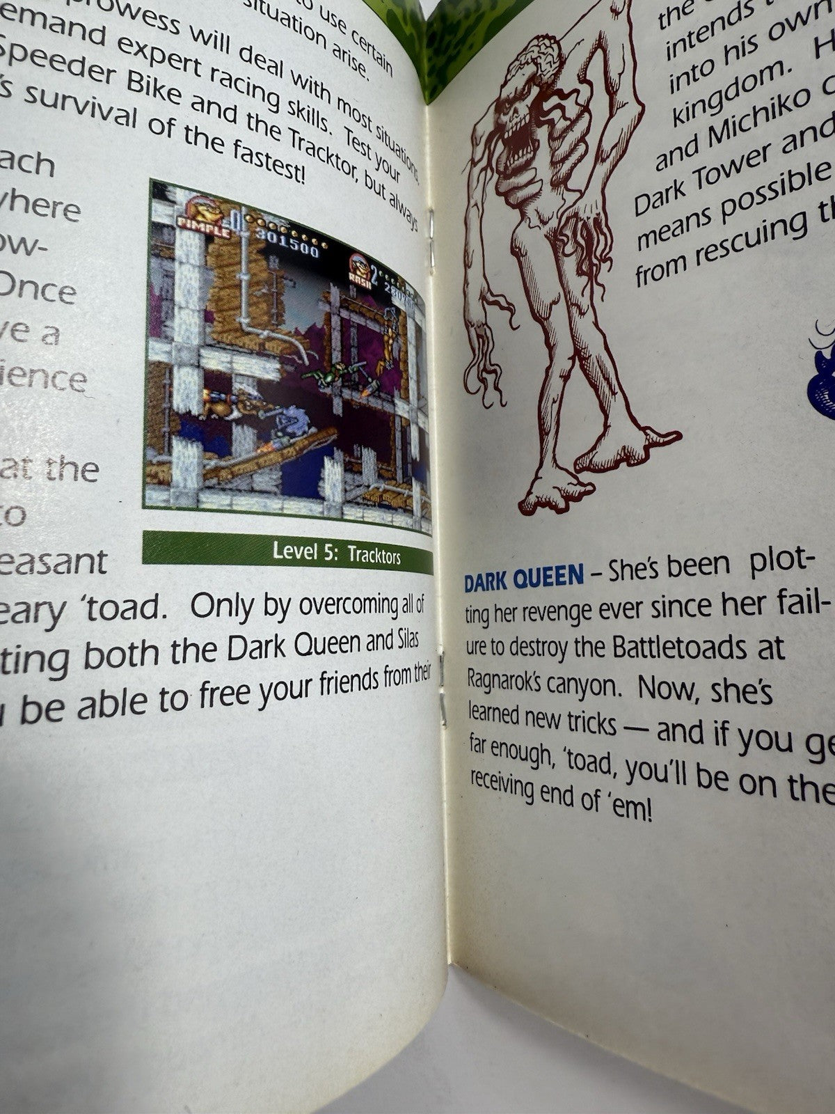 Battletoads in Battlemaniacs (Super Nintendo SNES, 1993) Instructional Manual