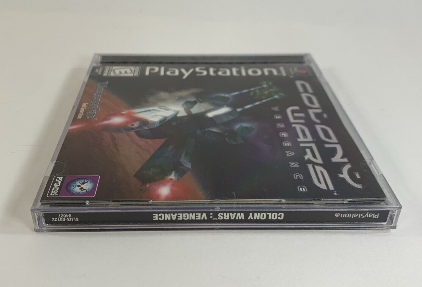 Colony Wars: Vengeance (Sony PlayStation 1, 1998) Game Case Manual Registration