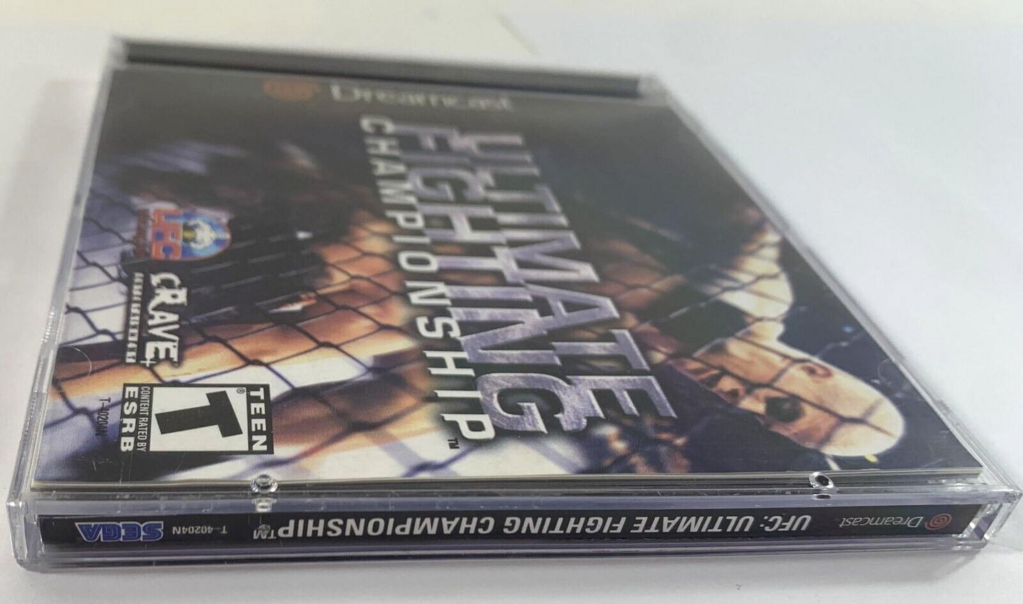 Ultimate Fighting Championship (Sega Dreamcast, 2000) Game Case Manual - Tested