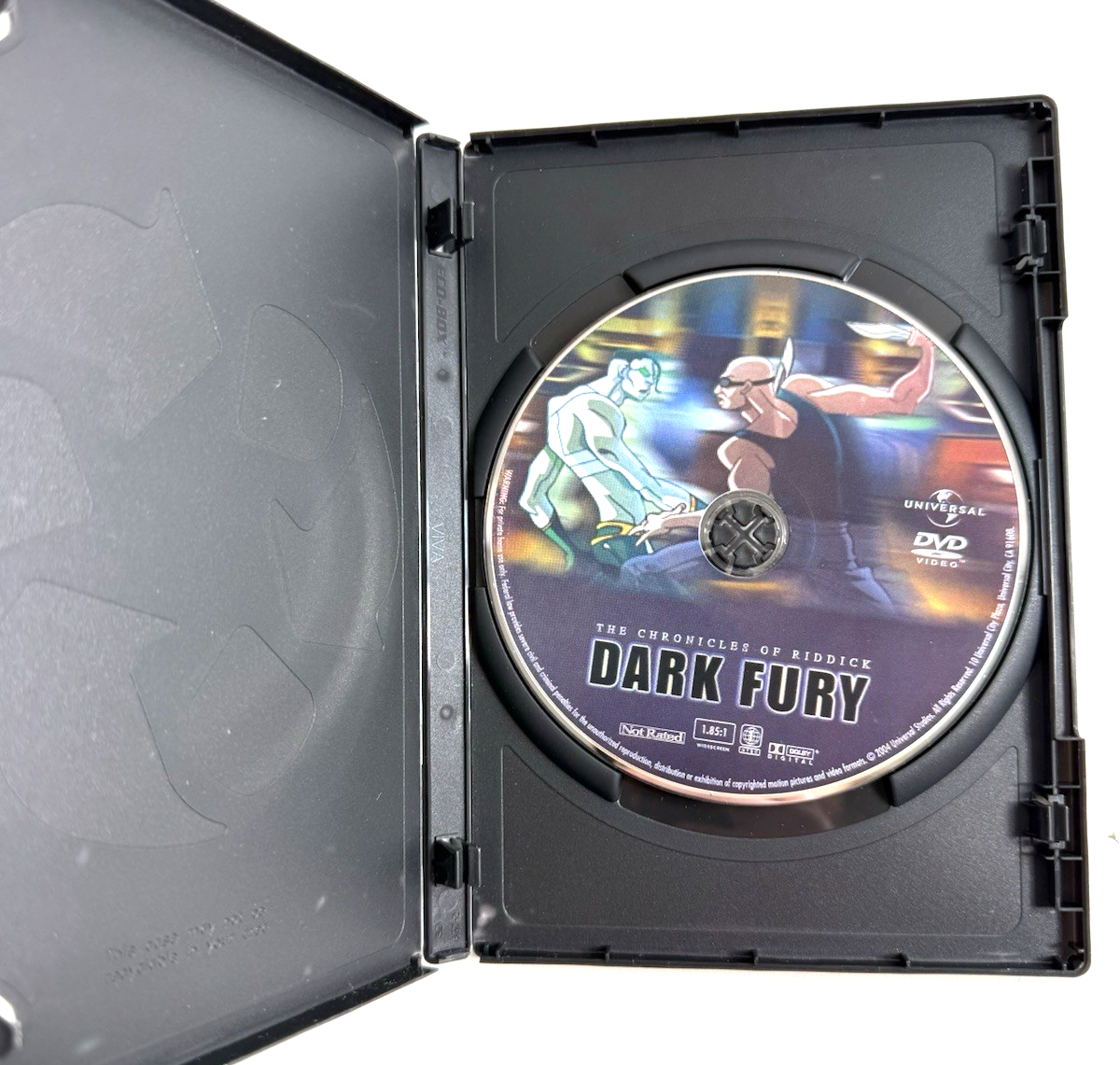 The Chronicles of Riddick: Dark Fury (DVD, 2004) Tested And Working