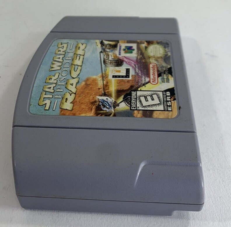 Star Wars Episode 1 Racer (Nintendo 64, 1999) Authentic Game Cartridge - Tested