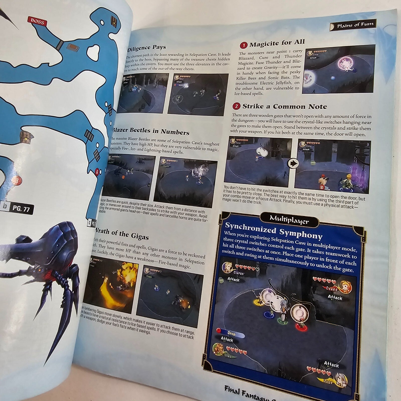 Nintendo Final Fantasy Crystal Chronicles Official Strategy Guide Book Game Cube