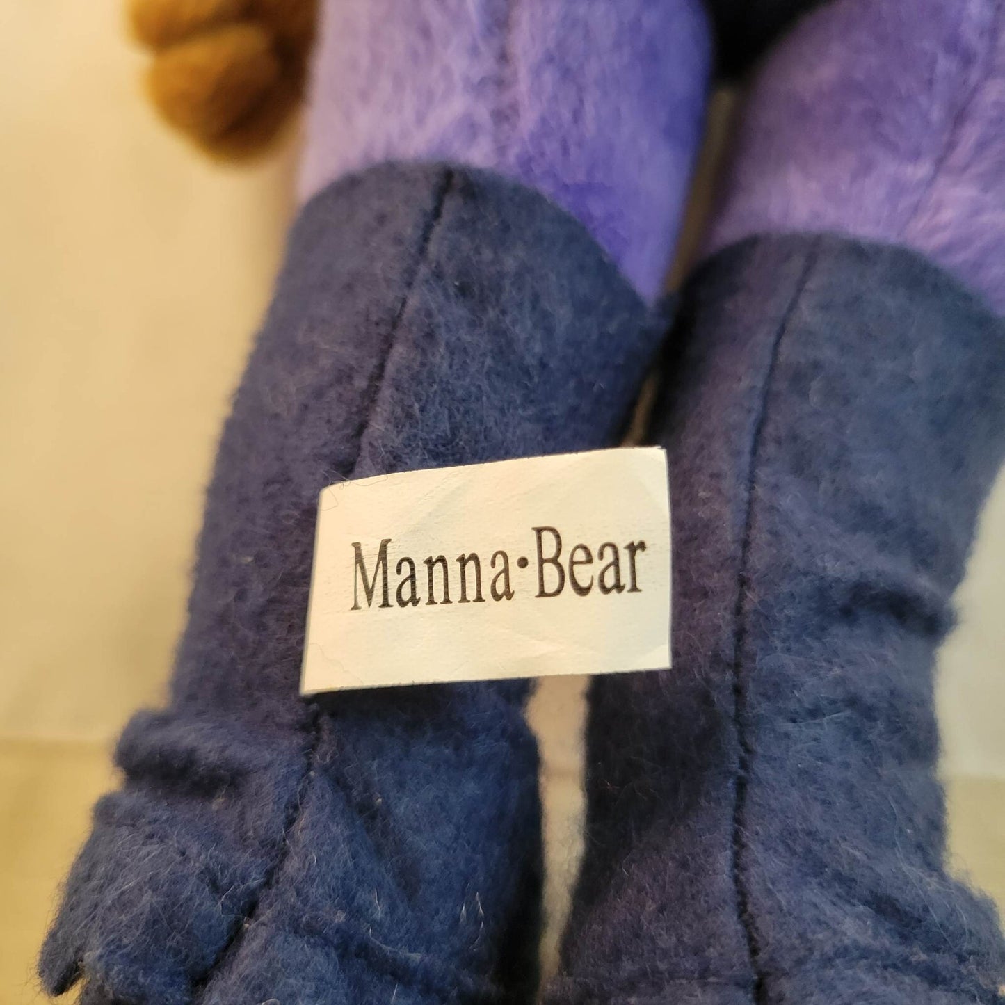 Mannatech Manna-Bear Vitamin Supplement Mascot Teddy Bear Plush Stuffed Animal