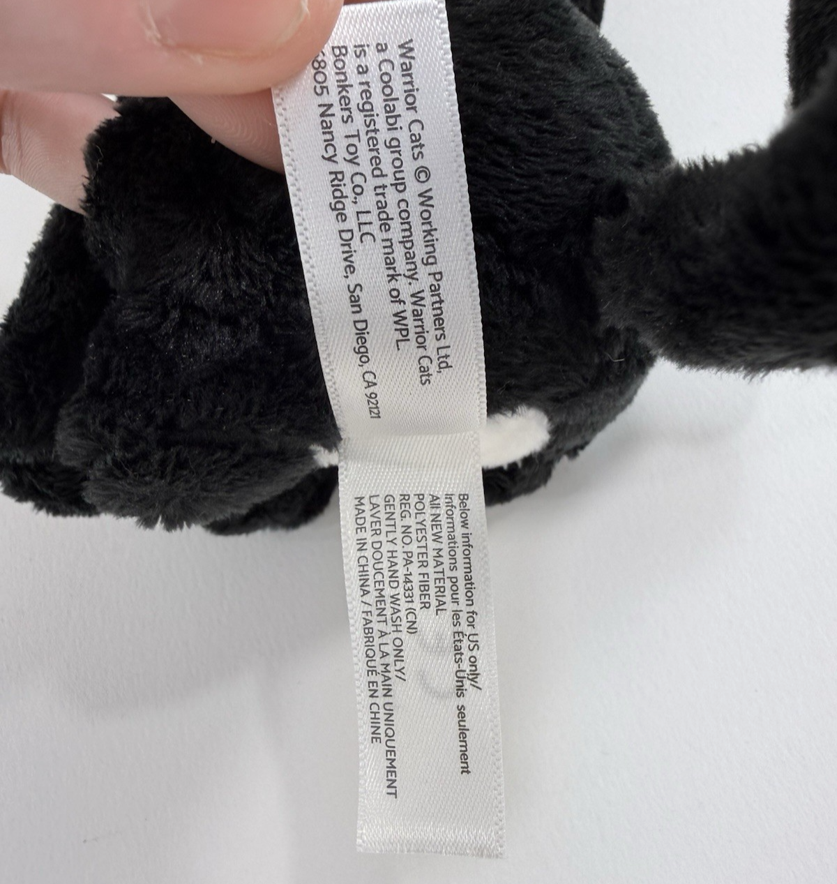 Bonkers Toys LLC Warrior Cats Series 1 6" Tallstar Windclan Mini Mystery Plush