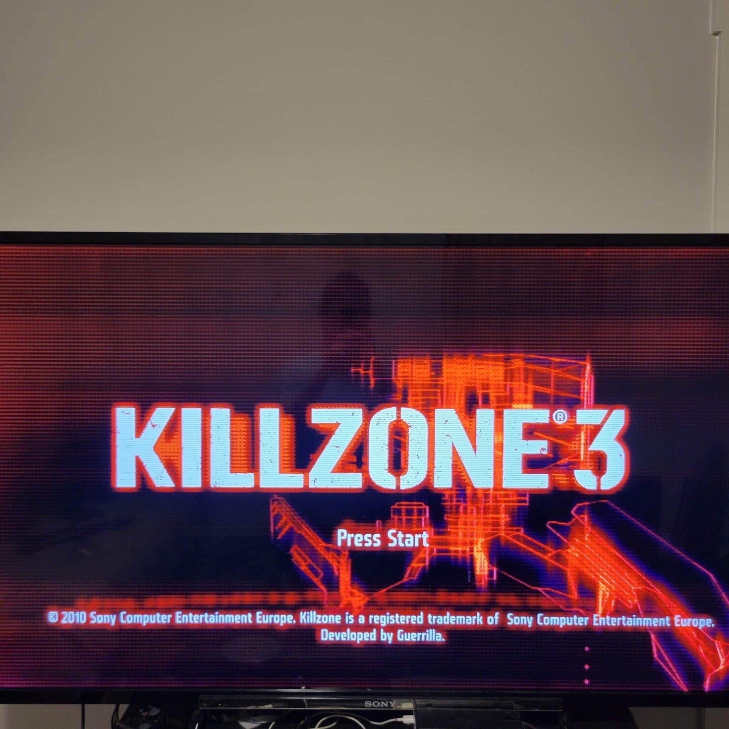 KillZone 3 (PlayStation 3, 2011) Game Case Manual Insert