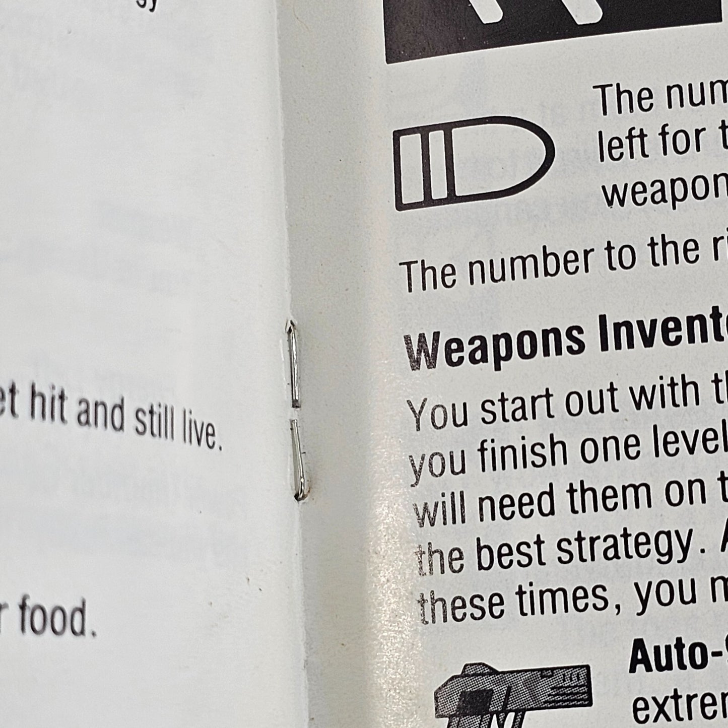 Robocop (Nintendo Entertainment System, 1988) Replacement Instruction Manual