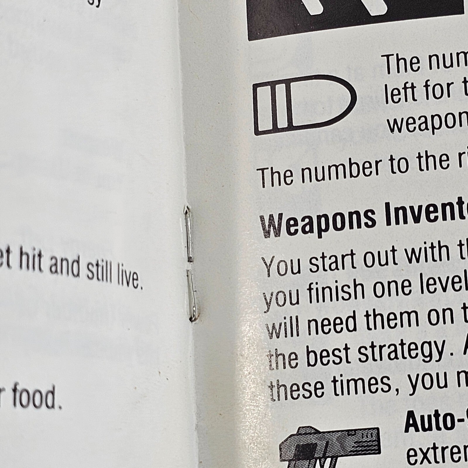 Robocop (Nintendo Entertainment System, 1988) Replacement Instruction Manual