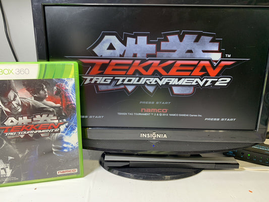 Tekken Tag Tournament 2 (Xbox 360, 2012) Game Case Manual Insert - Tested