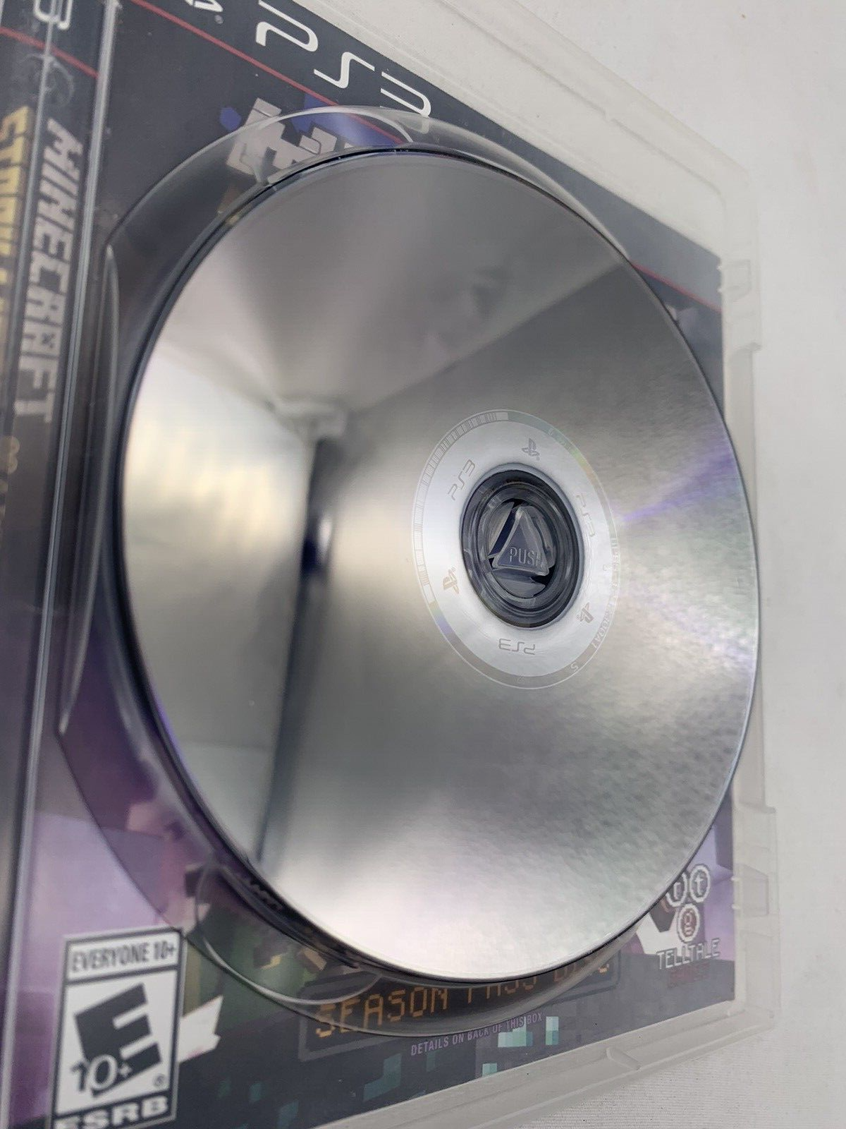 Minecraft: Story Mode Season Pass (PlayStation 3, 2015) Game Case Insert -Tested