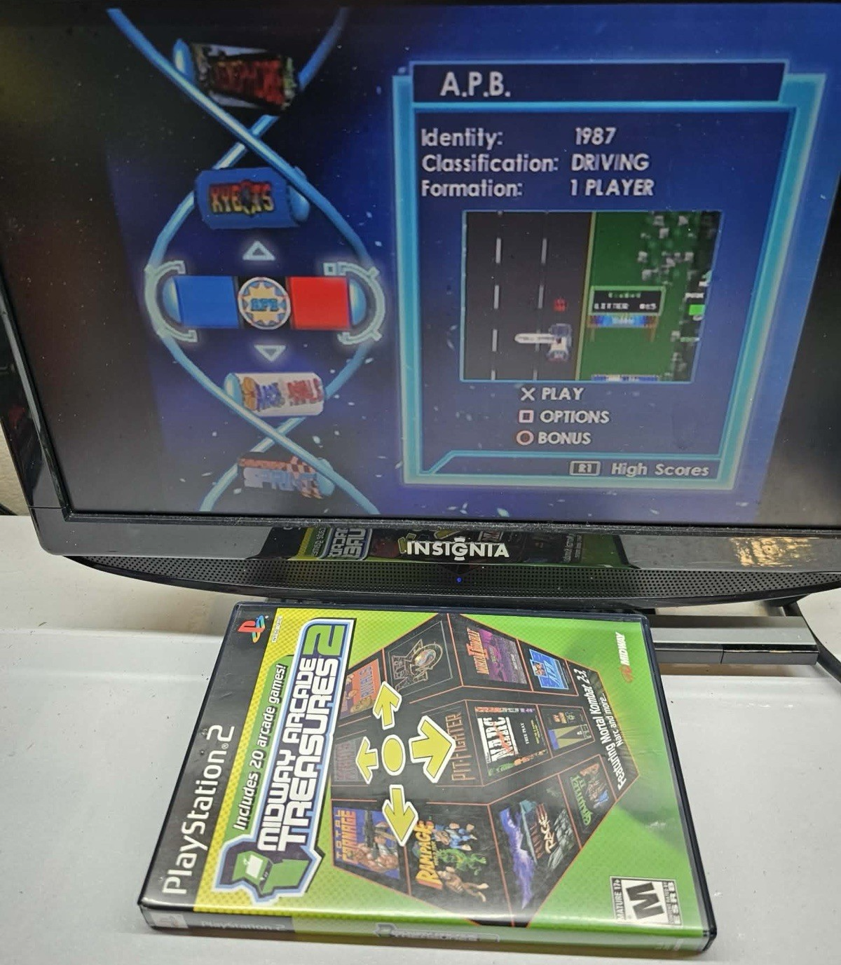 Midway Arcade Treasures 2 (PlayStation 2, 2004) Game Case Manual Registration