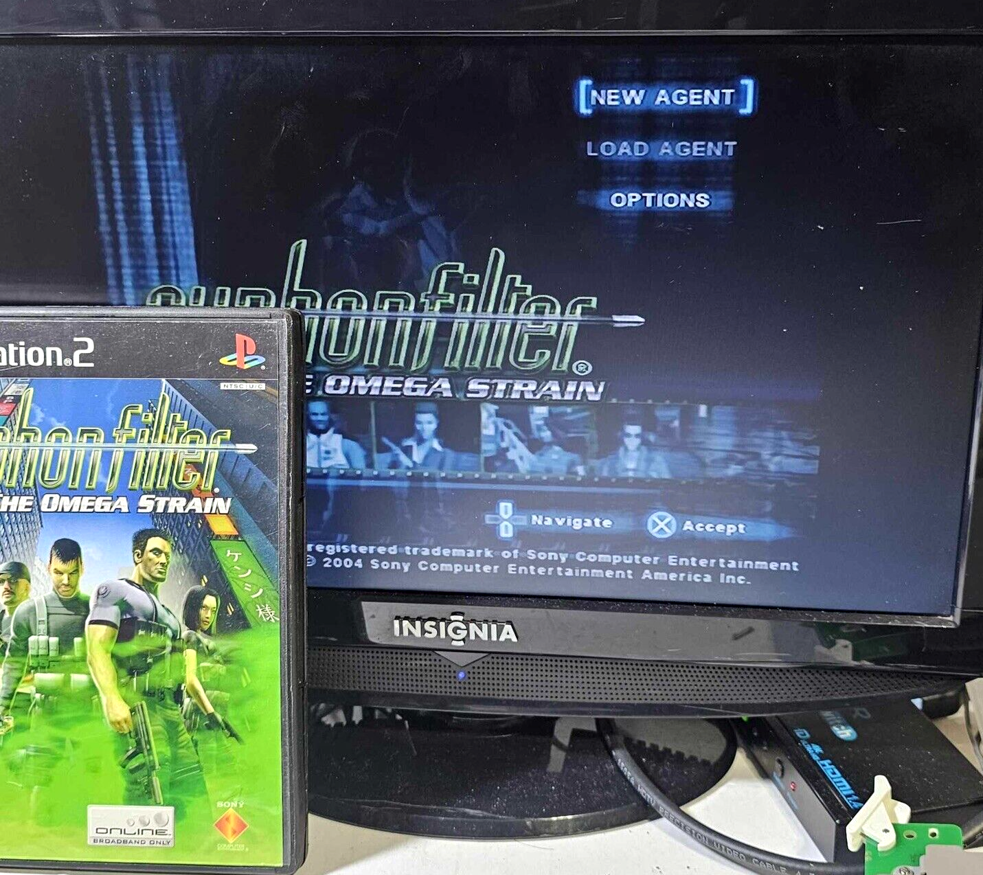 Syphon Filter: The Omega Strain (PlayStation 2, 2004) Game Case Manual Insert