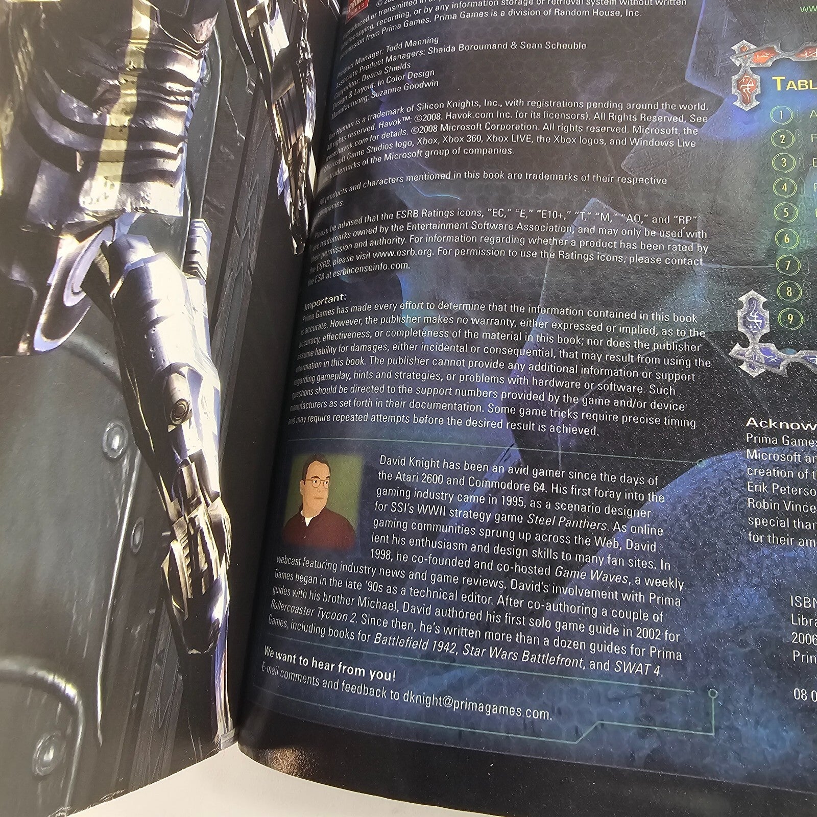 Too Human : Prima Official Game Guide - Xbox 360 - 2008