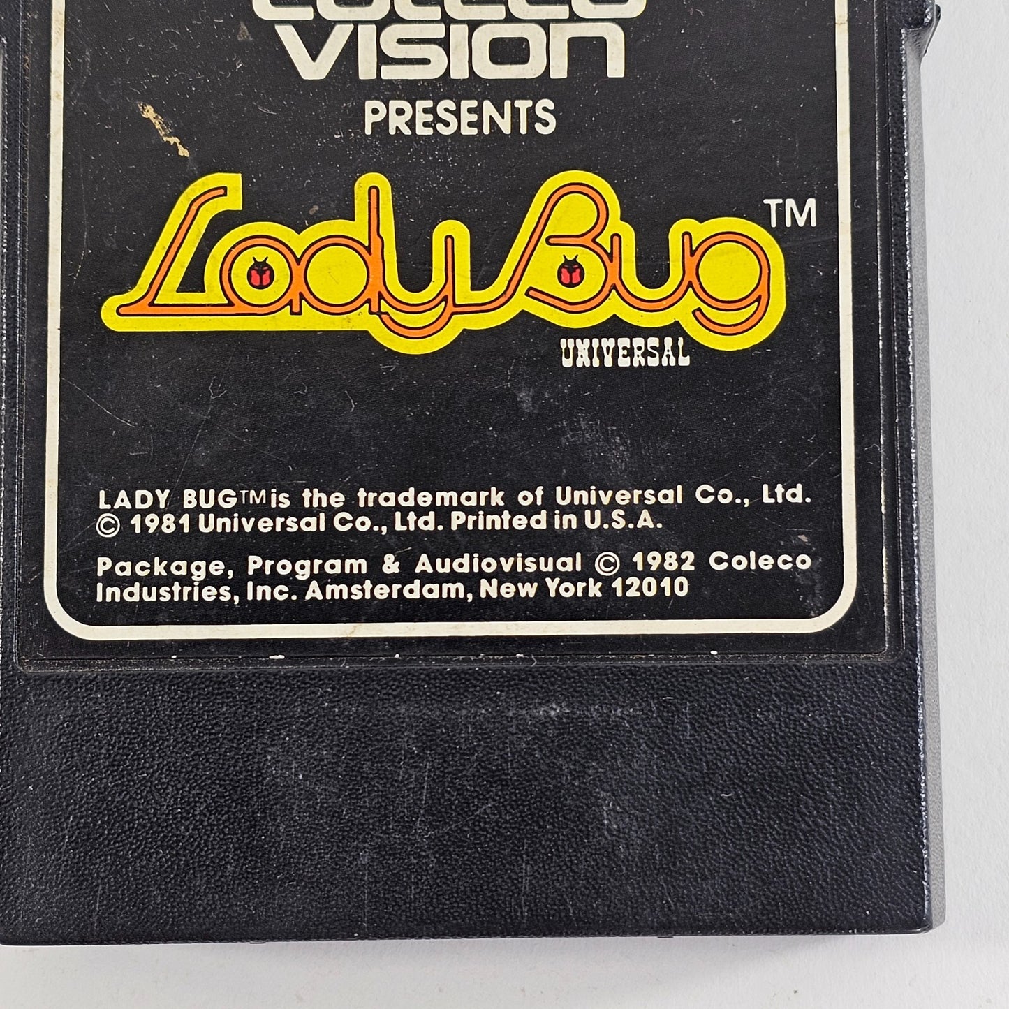 Lady Bug (Colecovision, 1982) Authentic Game Cartridge