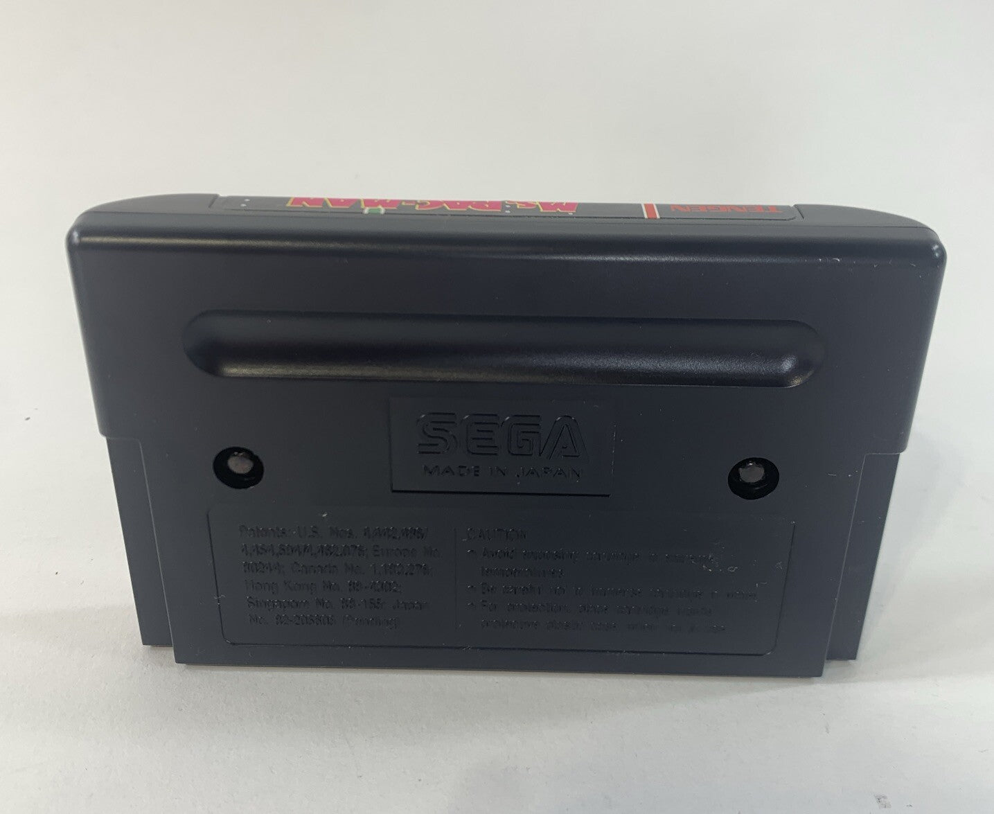 Ms. Pac-Man (Sega Genesis, 1991) Case Game Manual Inserts - Tested