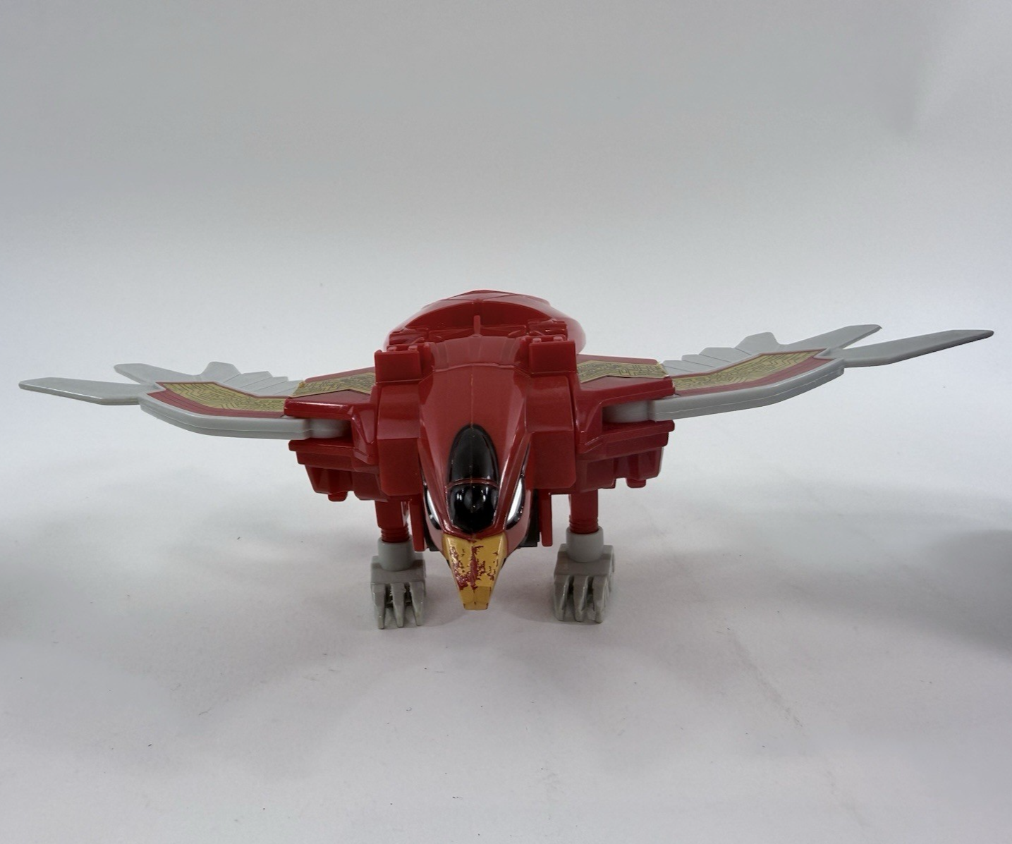 Bandai 1996 Power Rangers Deluxe Zeo Megazord & Red Battlezord Puncher - Tested