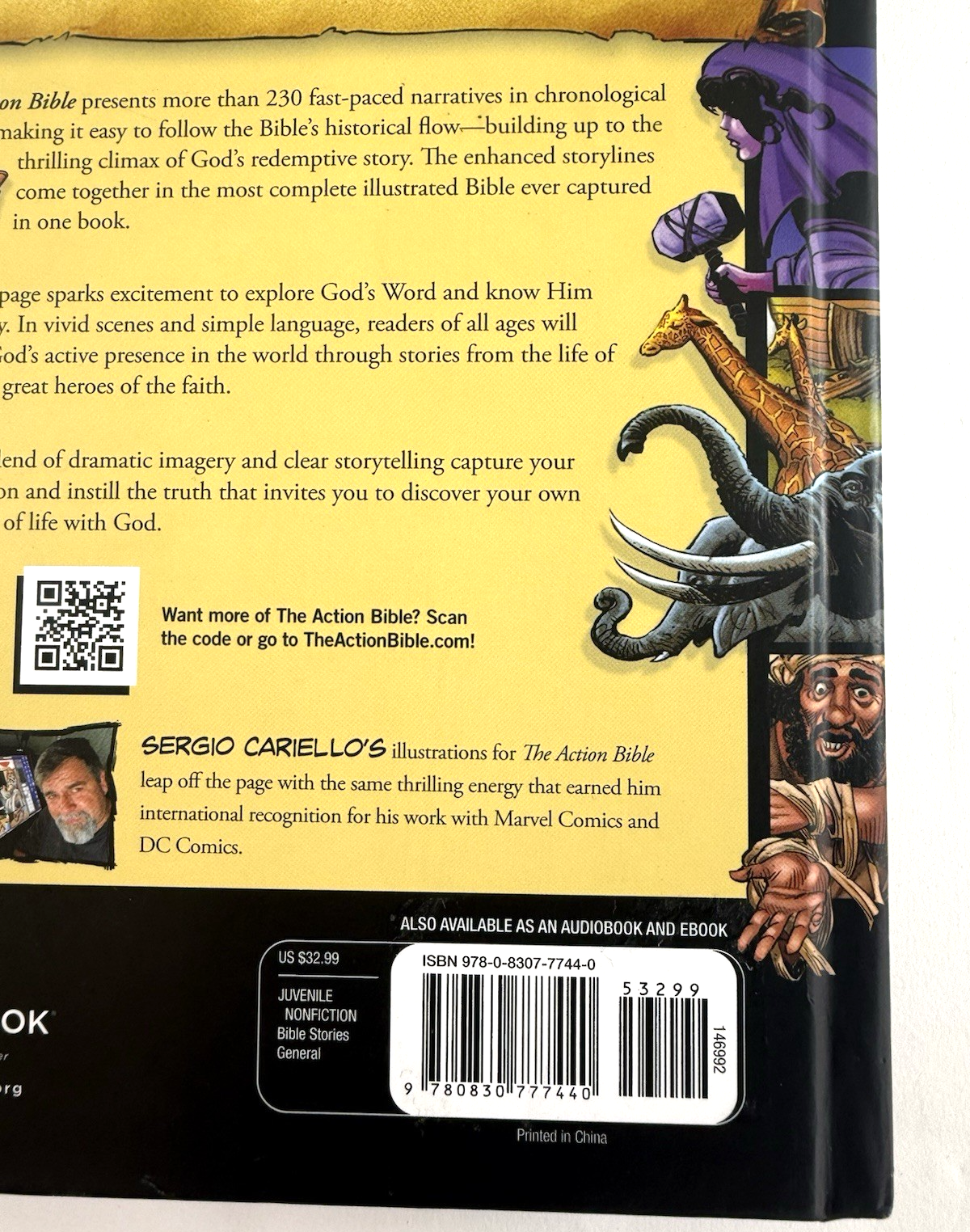 Action Bible: God's Redemptive Story by Doug Mauss (2020, Hardcover) First Ed.