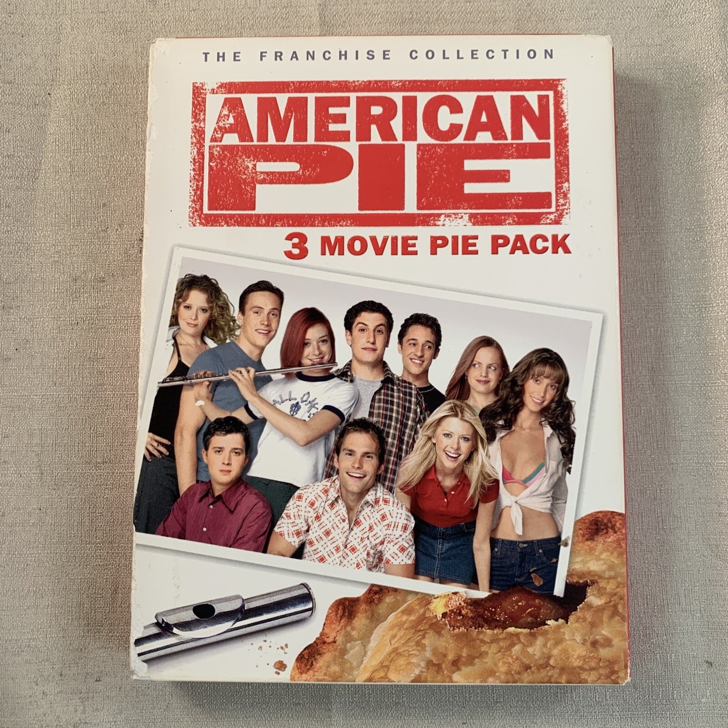 American Pie: 3 Movie Pie Pack (DVD, 2005, 3-Disc Set, R-rated version/Full...