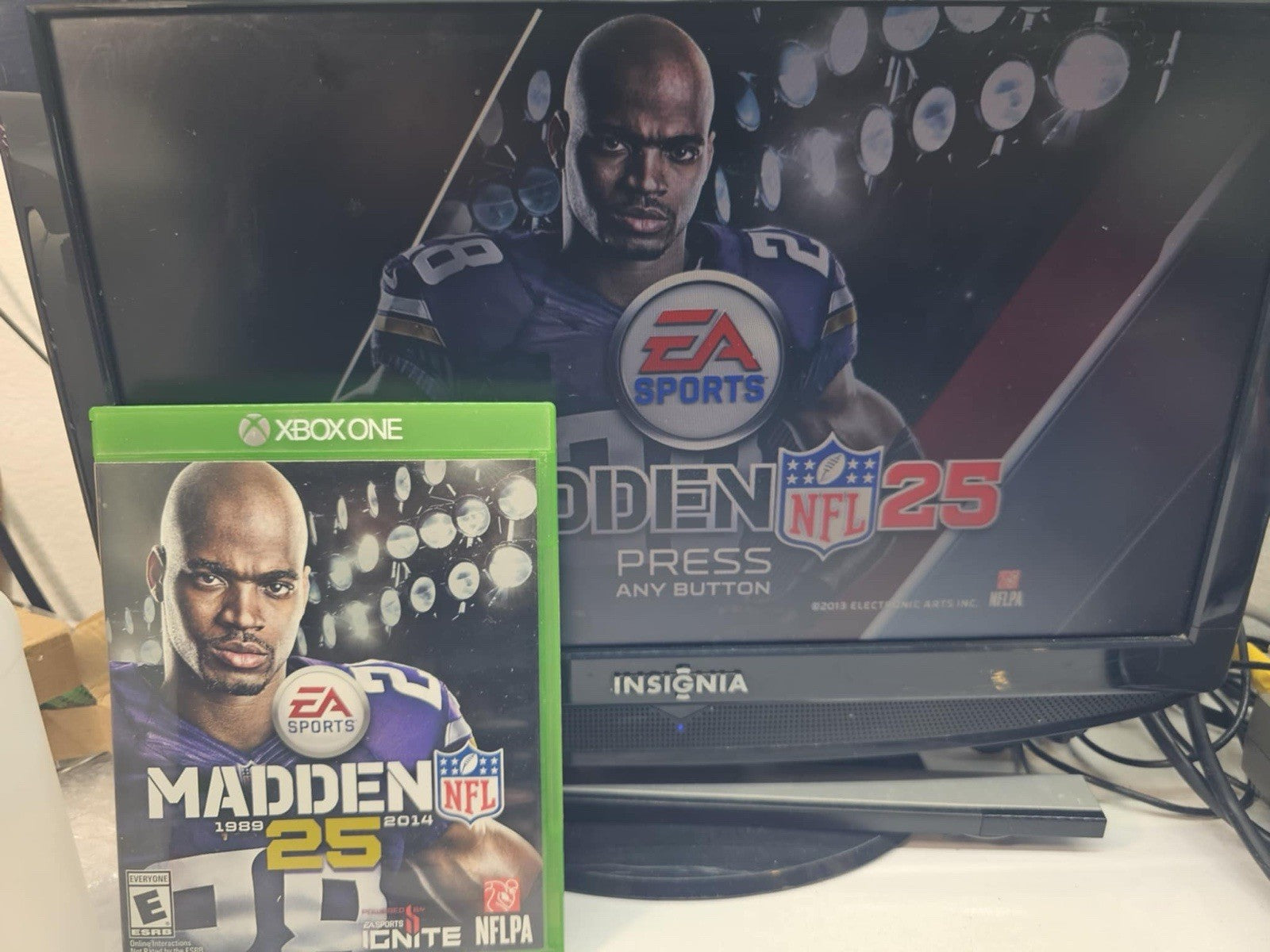 Madden NFL 25 (Microsoft Xbox One, 2013) Game Case Inserts - Tested