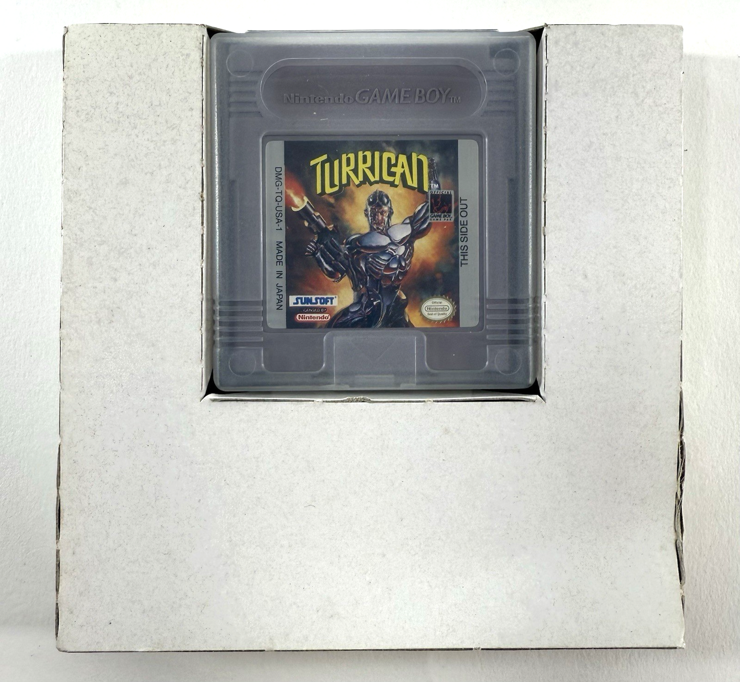 Turrican (Nintendo GameBoy, 1991) Game Box Manual Inserts - Tested and Working