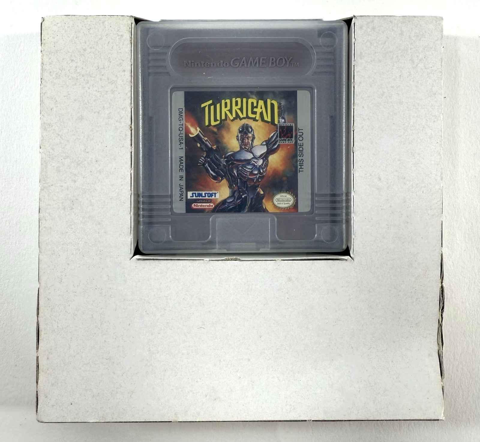 Turrican (Nintendo GameBoy, 1991) Game Box Manual Inserts - Tested and Working