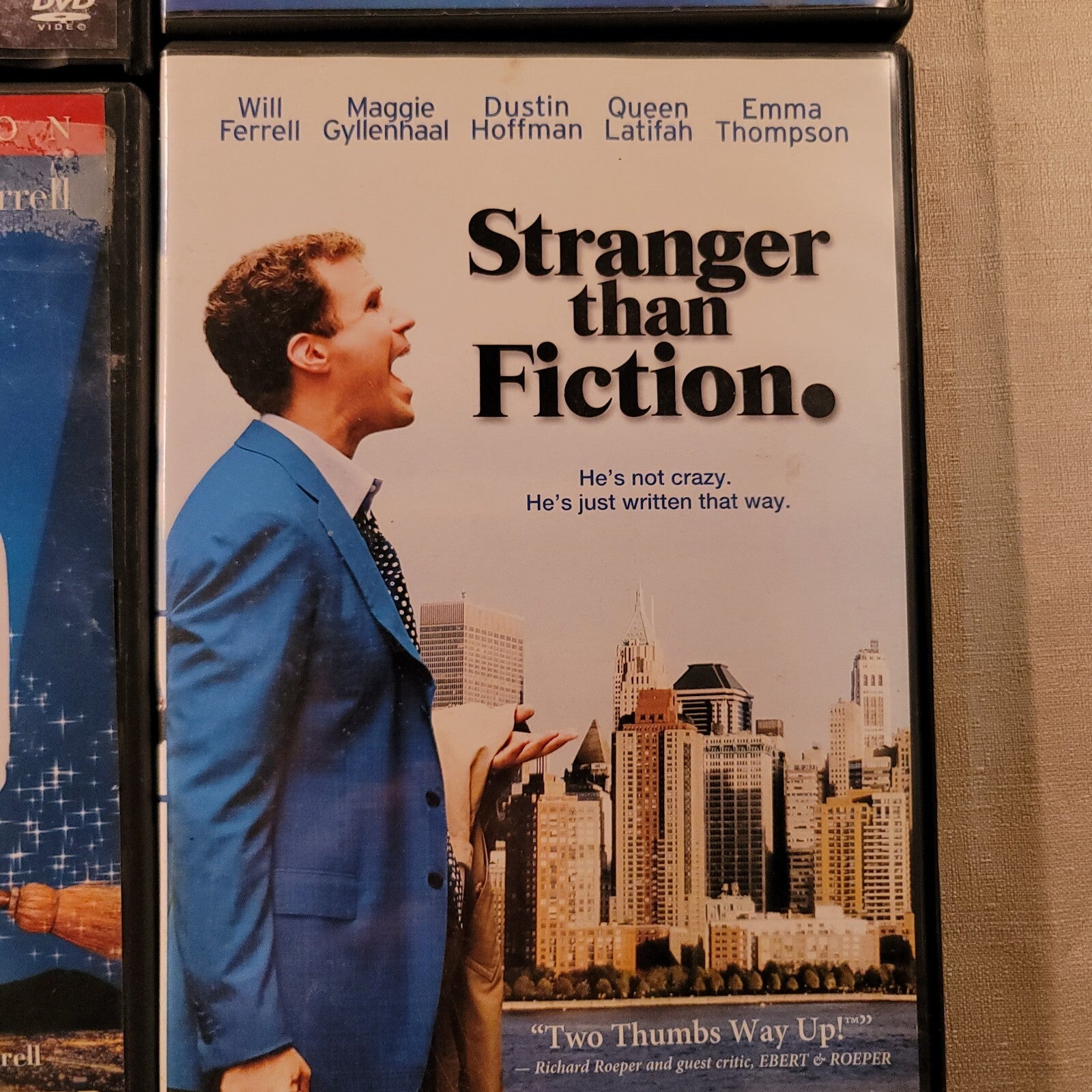 Will Ferrell 4 DVD Lot – Stranger Than Fiction, Step Brothers, Bewitched Roxbury