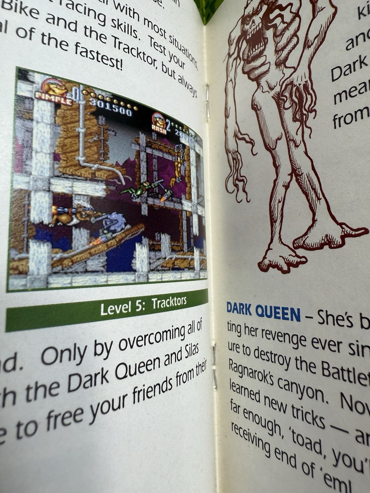 Battletoads in Battlemaniacs (Super Nintendo SNES, 1993) Instructional Manual