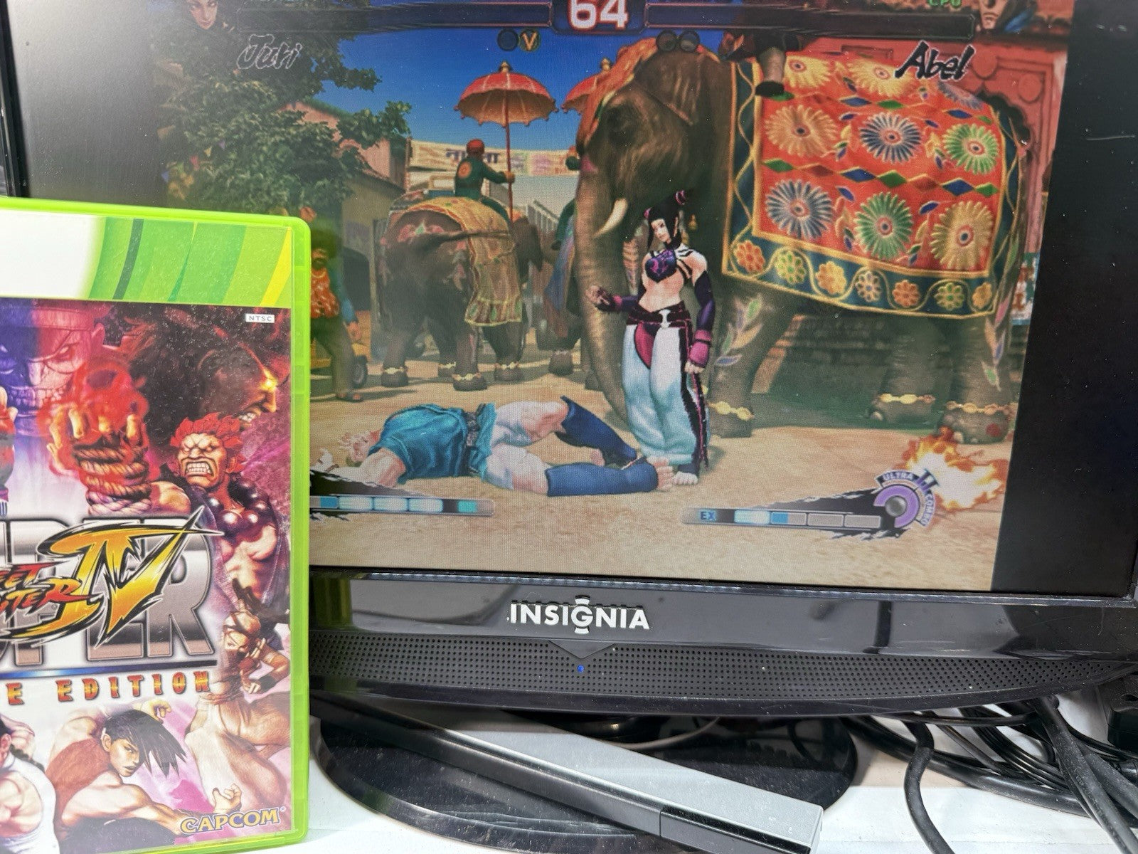 Super Street Fighter IV: Arcade Edition (Xbox 360, 2011) Game Case Manual