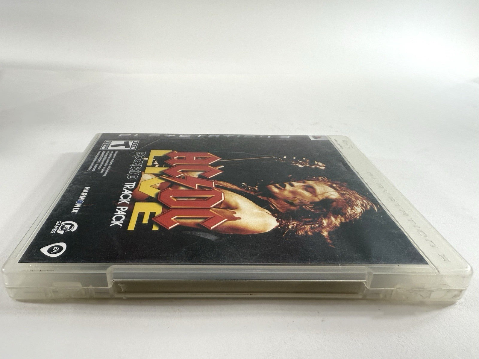 AC/DC Live: Rock Band Track Pack (Sony PlayStation 3, 2008) Game, Case, Manual