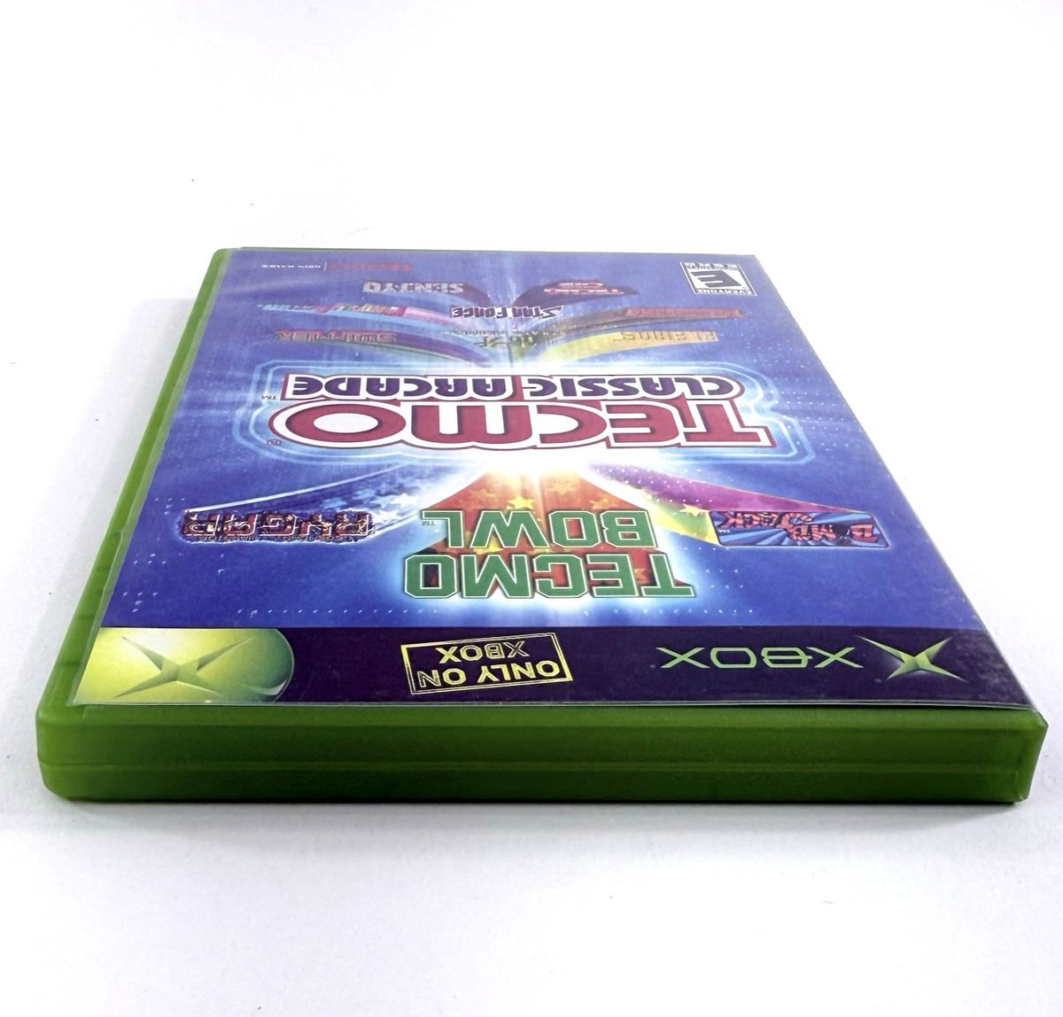Tecmo Classic Arcade (Xbox, 2005) Game Case Manual Registration - Tested