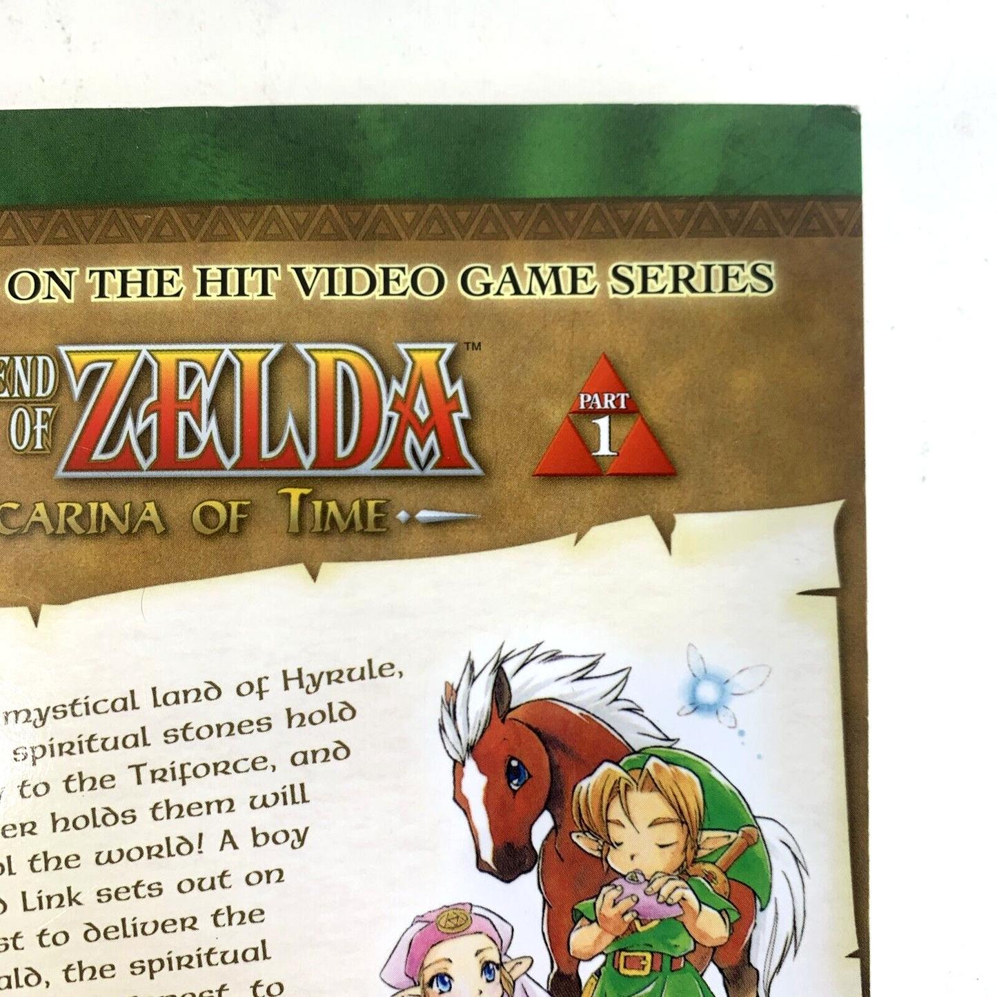 The Legend of Zelda Ocarina of Time #1 (Paperback, 2015) Perfect Square Edition