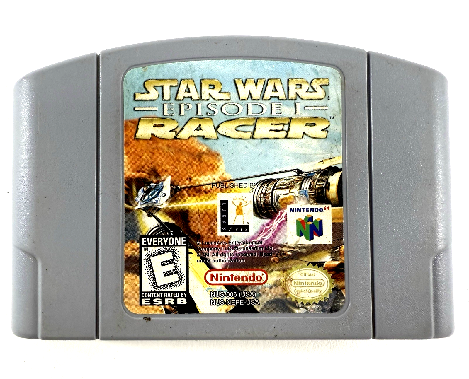 Star Wars Episode 1 Racer (Nintendo 64, 1999) Game Cartridge - Tested & Working