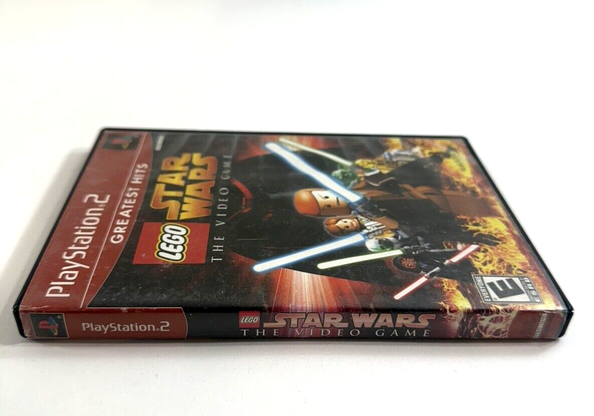 LEGO Star Wars: The Video Game (PlayStation 2, 2005) Game Case Manual - Tested