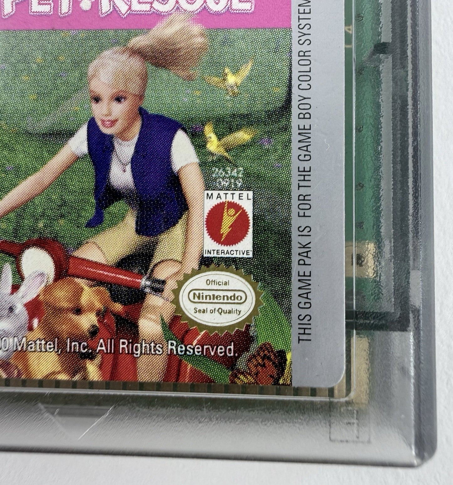 Barbie Pet Rescue (Nintendo Game Boy Color, 2001) Game Cartridge - Tested