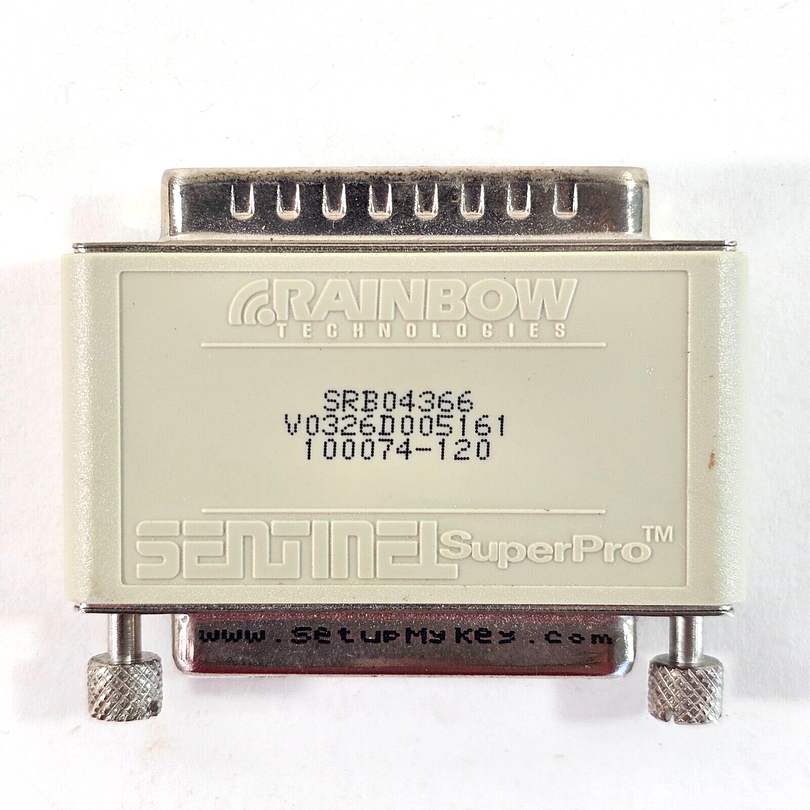 Rainbow Technologies Sentinel SuperPro Parallel Port Security Adapter SRB04366