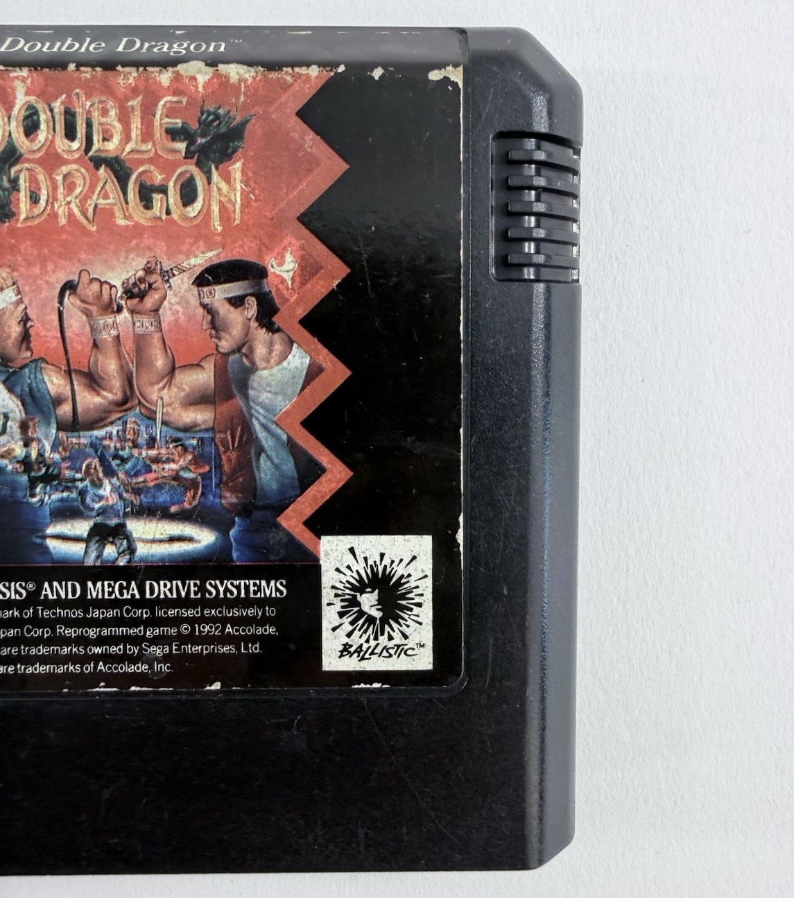 Double Dragon (Sega Genesis/Mega Drive, 1992) Game Cartridge - Tested & Working