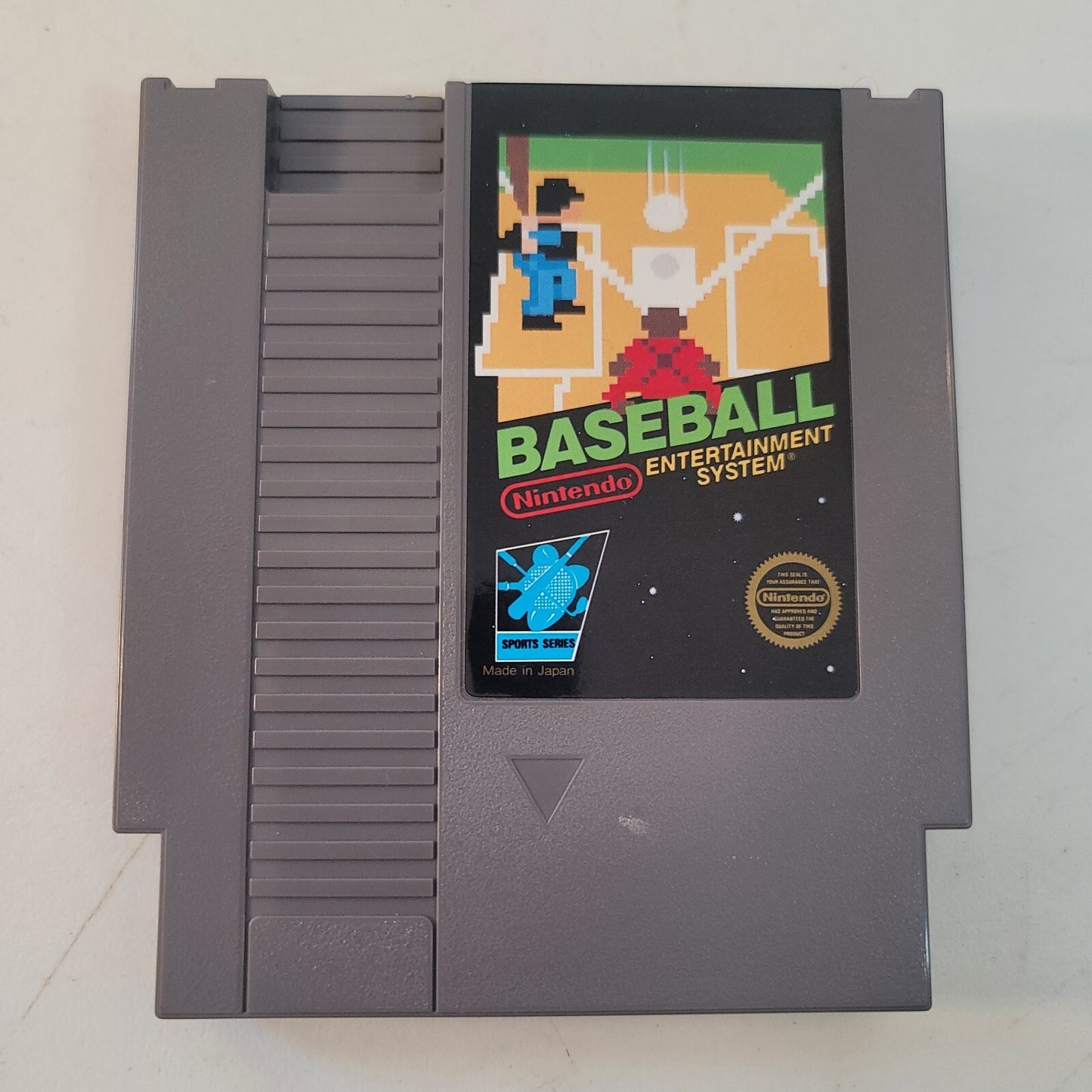Baseball (Nintendo Entertainment System, 1985) Game Cartridge - Tested