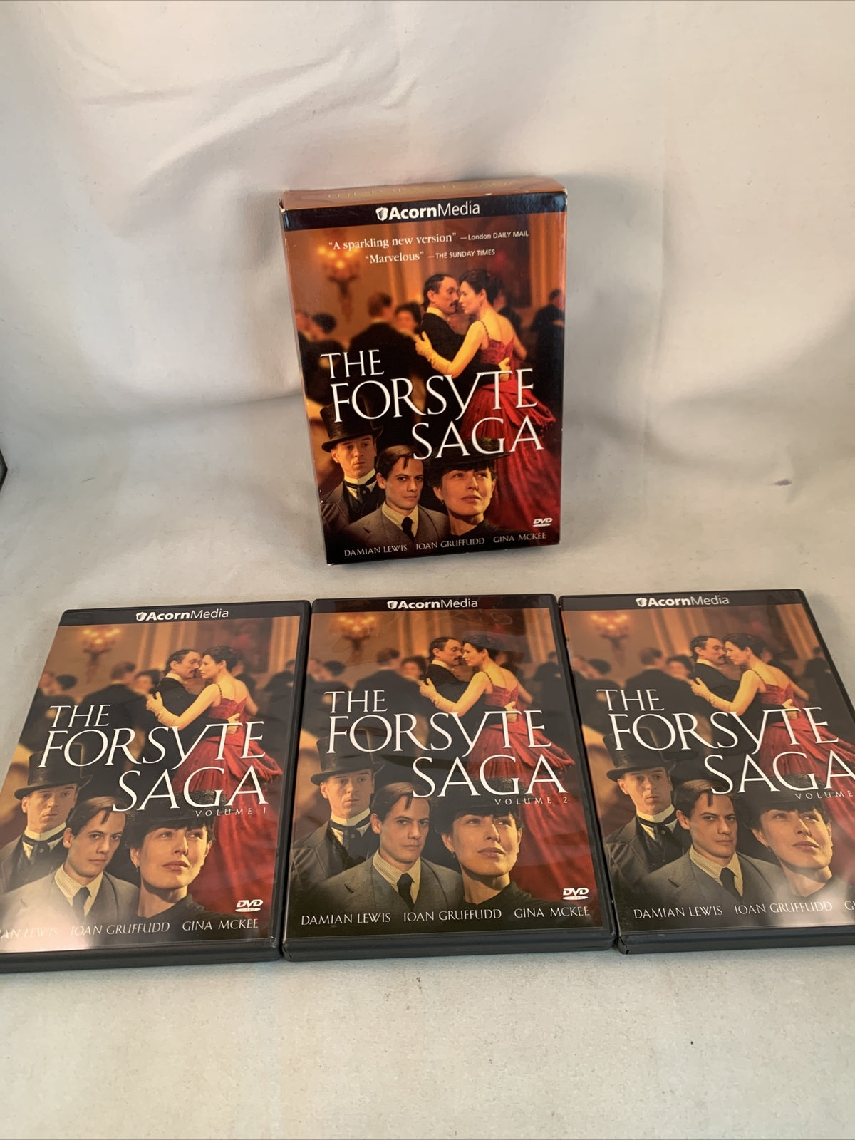 The Forsyte Saga - Series 1 (DVD, 2002, 3-Disc Set, Three Disc Boxed Set)