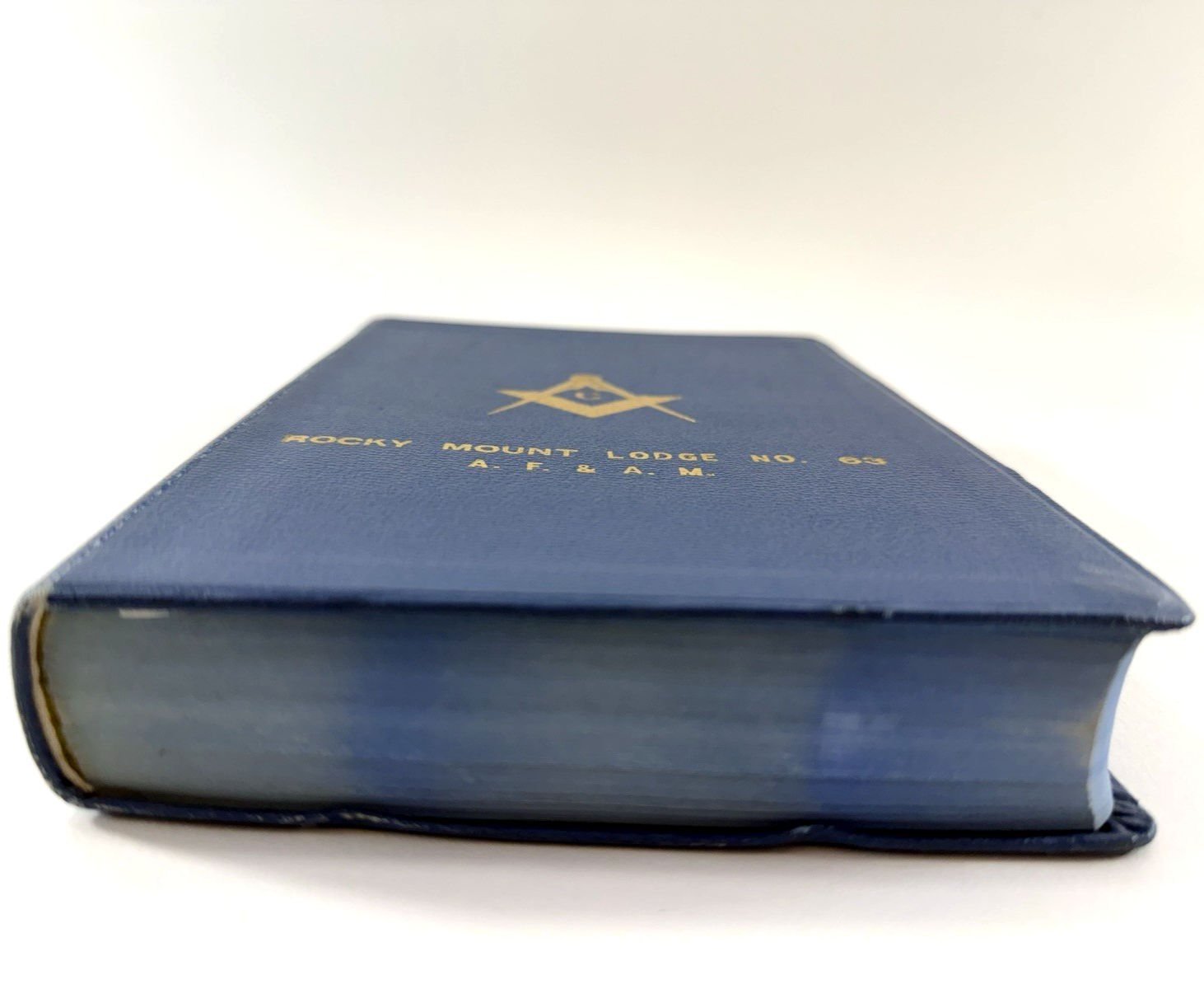 1957 Temple Illustrated Edition Holy Bible Rocky Mountain Lodge 63 A.F. & A.M.