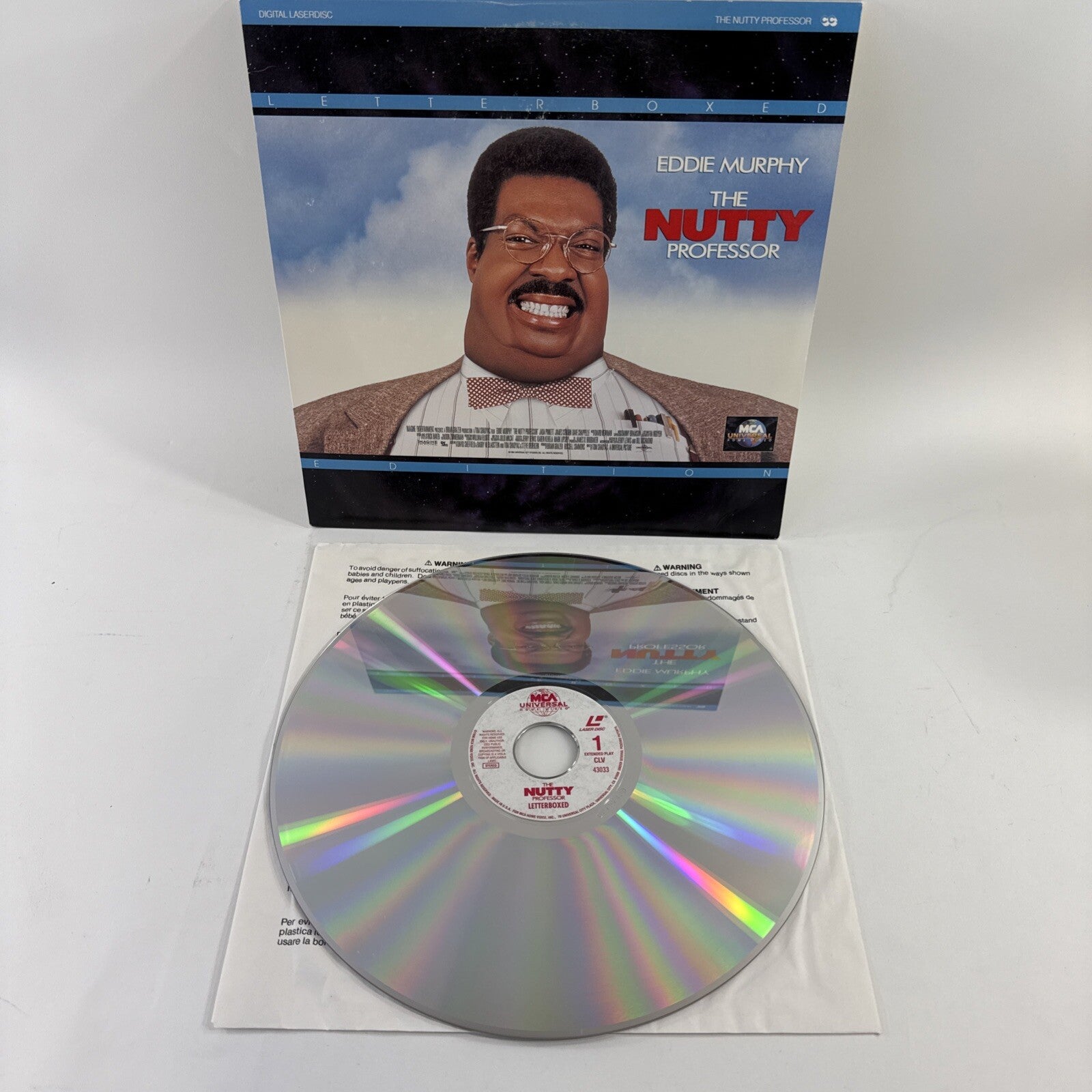 The Nutty Professor (Letterbox Laserdisc Bundle) The Distinguished Gentleman