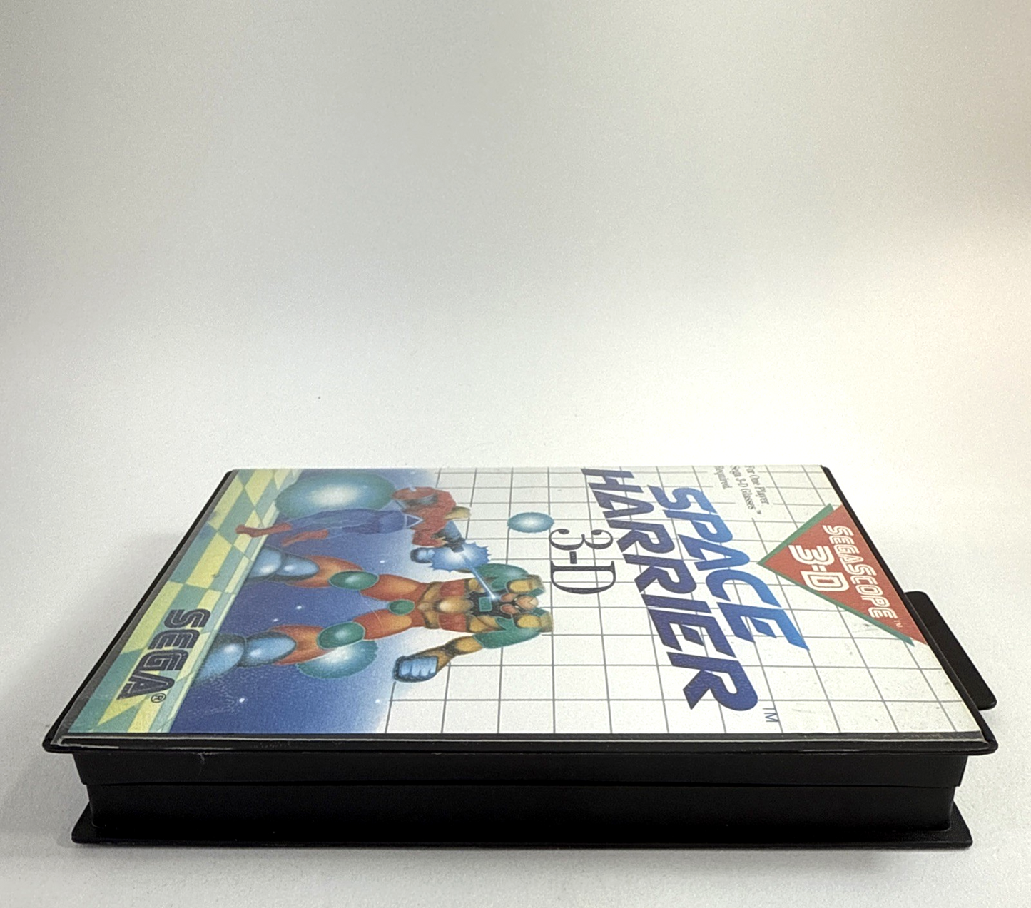 Space Harrier 3-D (Sega Master System, 1988) Game and Case - Tested and Working