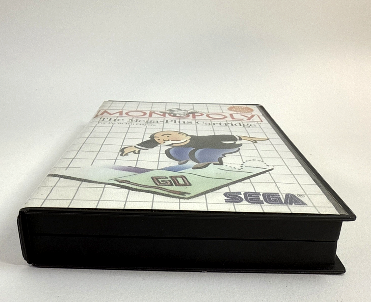 Monopoly (Sega Master System, 1988) Game Case Manual Poster - Tested