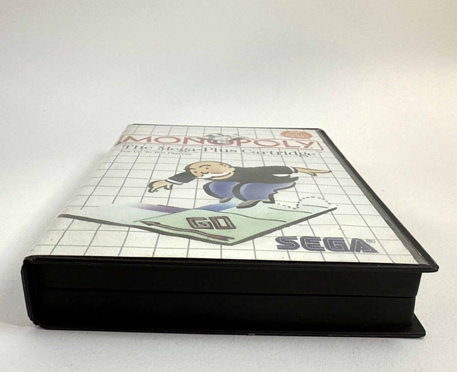 Monopoly (Sega Master System, 1988) Game Case Manual Poster - Tested