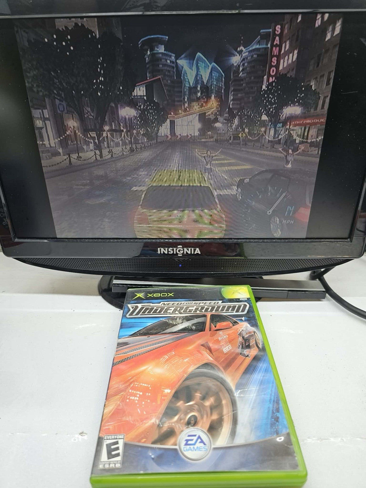 Need for Speed: Underground (Xbox, 2003) Game Case Manual Reg. Card - Tested