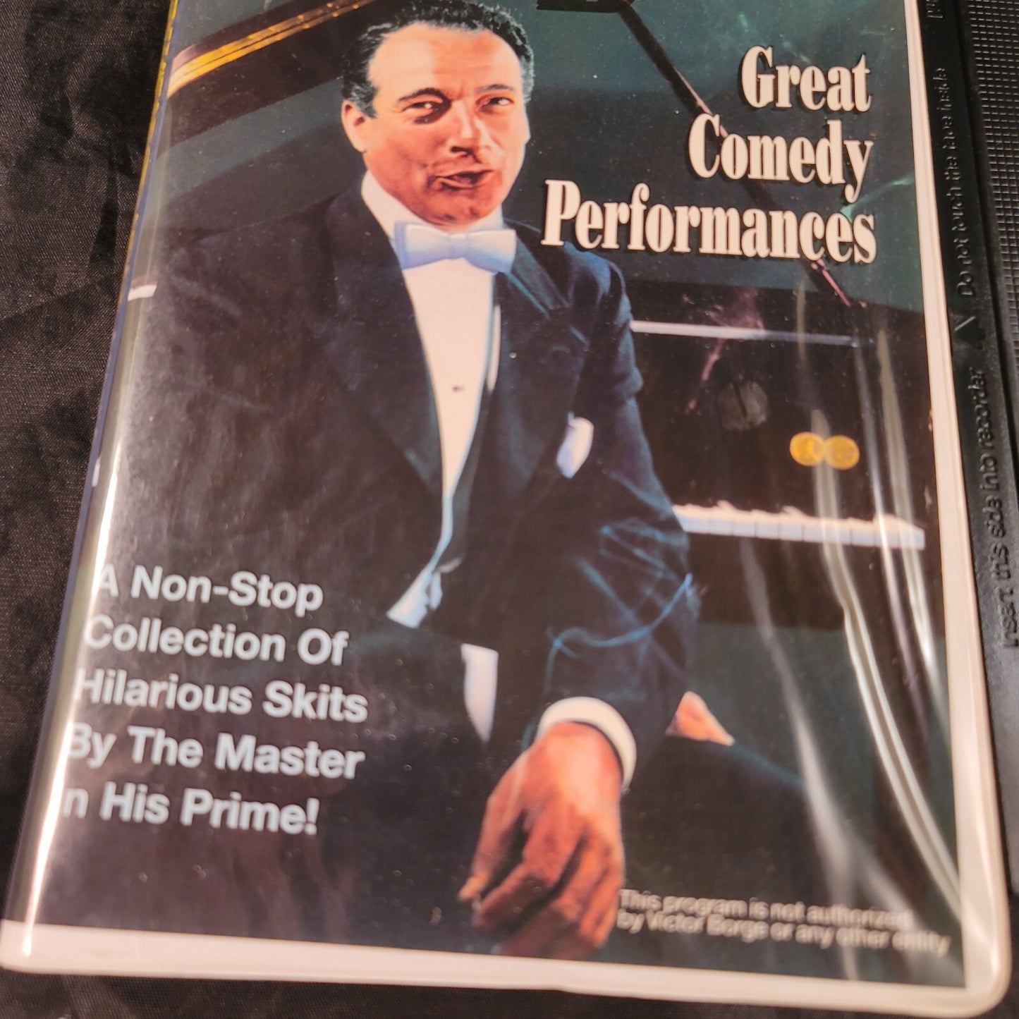 Victor Borge Great Comedy Performances (VHS, 1992) Tested and Working