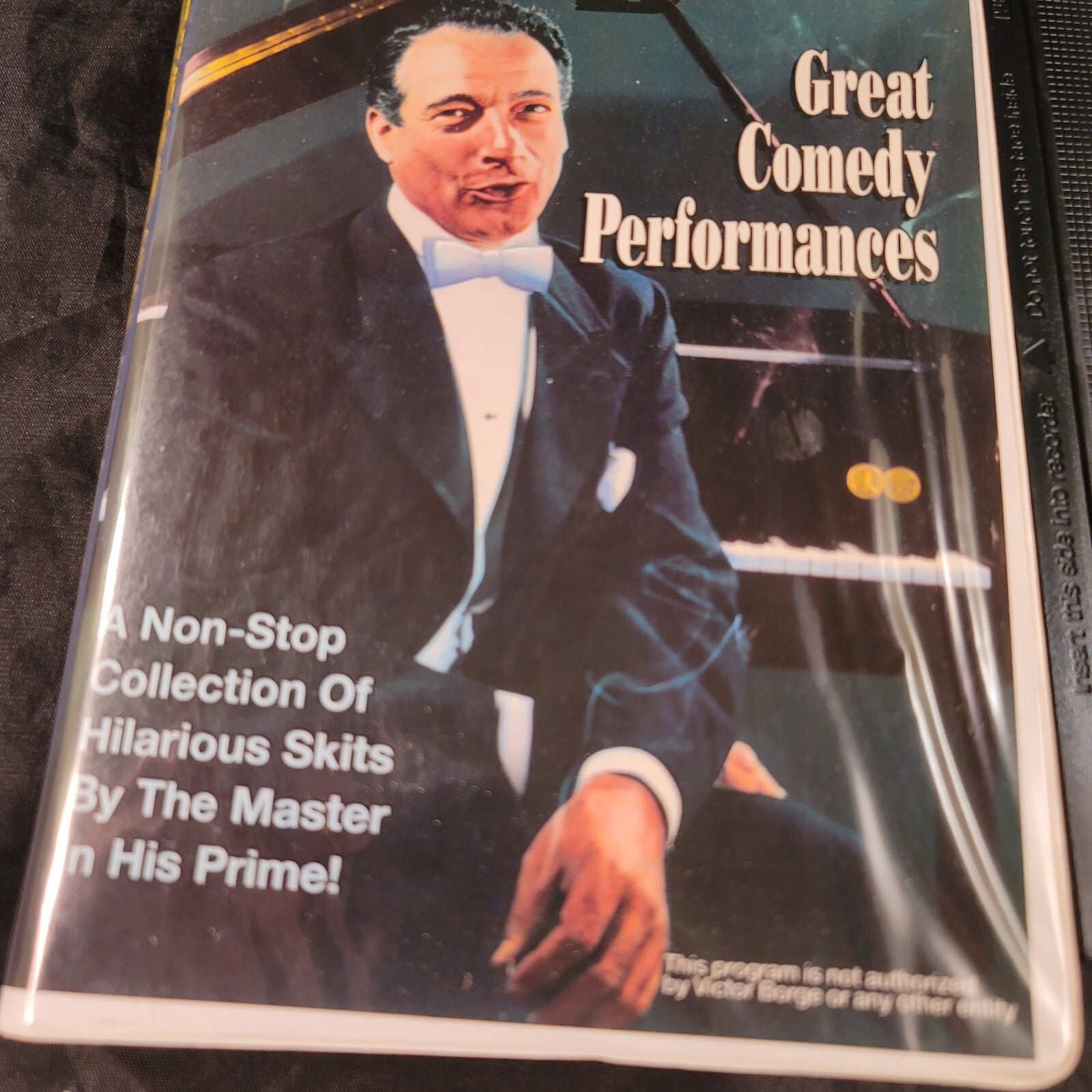 Victor Borge Great Comedy Performances (VHS, 1992) Tested and Working