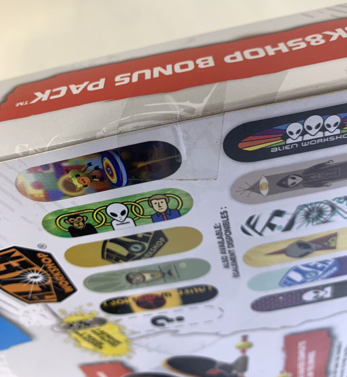 Spin Master Tech Deck Sk8shop Bonus Pack Alien Theme - New, Sealed